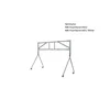 Стойка мобильная, напольная MB-FloorStand-650 (для MeetingBoard 65)