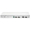 SHDSL-модем MXL2-2, базовый блок, 4хRJ45 (LAN), 2 места для субмодулей М4Е1/4И15, 2 интерфейса SHDSL, 11,4 Мбит/с