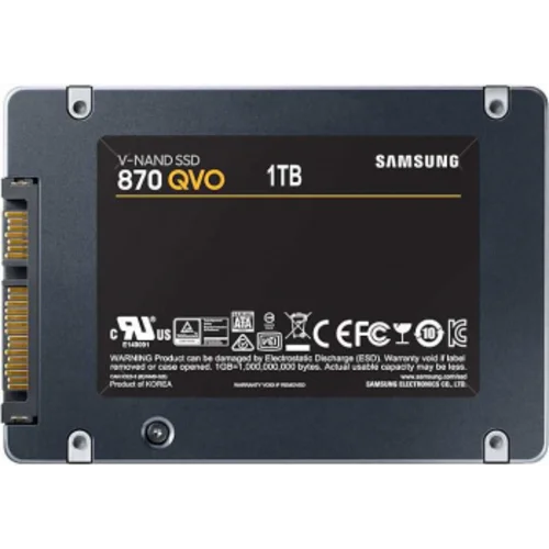 Накопитель SSD Samsung SATA-III 1TB MZ-77Q1T0BW 870 QVO 2.5"