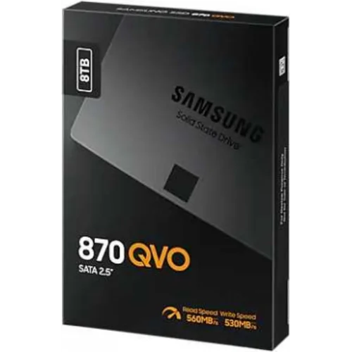 Накопитель SSD Samsung SATA III 8Tb MZ-77Q8T0BW 870 QVO 2.5"