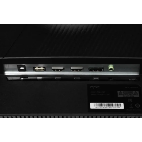 Монитор NPC 27" MZ2707 черный IPS LED 1ms 16:9 HDMI M/M матовая HAS Piv 1000:1 350cd 178гр/178гр 256