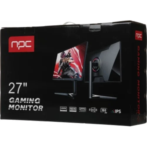 Монитор NPC 27" MZ2707 черный IPS LED 1ms 16:9 HDMI M/M матовая HAS Piv 1000:1 350cd 178гр/178гр 256