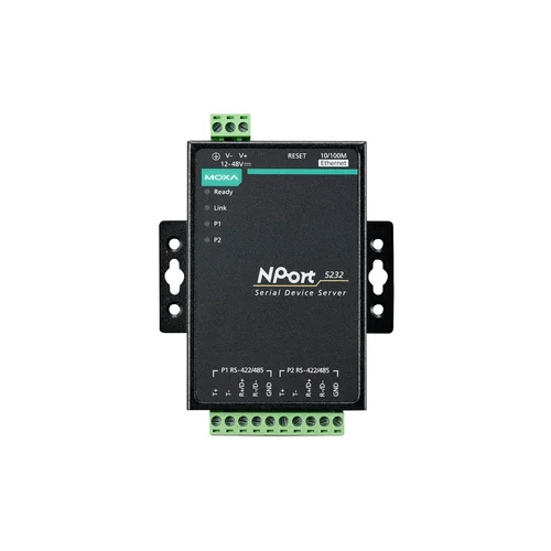 NPort 5232 2 Port RS-422/485, без адаптера питания