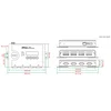 NPort 5430 4-портовый асинхронный сервер RS-422/485 в Ethernet MOXA