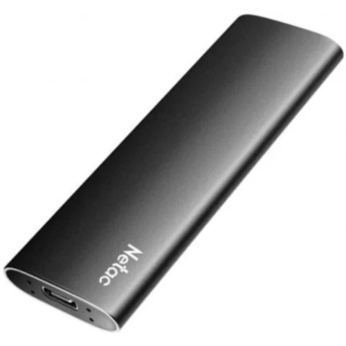 Накопитель SSD Netac USB-C 1Tb NT01ZSLIM-001T-32BK Z Slim 1.8" черный