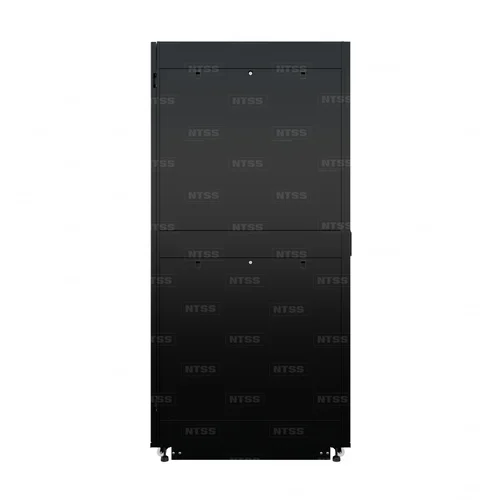 19" серверный шкаф ПРОЦОД 42U 600х1070 мм, передняя дверь перфорация, задние двери двойная перф., регулируемые опоры, RAL 9005