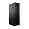 19" серверный шкаф ПРОЦОД 48U 600х1070 мм, передняя дверь перфорация, задние двери двойная перф., регулируемые опоры, RAL 9005