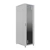 19'' Напольный серверный шкаф NTSS ПРЕМИУМ 42U 600x800 мм, передняя дверь стекло, задняя глухая металл, боковые стенки, регулируемые опоры, RAL 7035