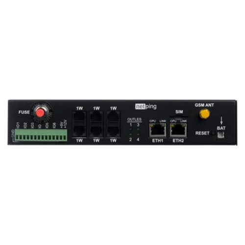 Устройство NetPing 4/PWR-220 v6.2/GSM3G (Разъём Schuko)