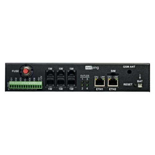 Устройство NetPing 4/PWR-220 v6.4/ETH (Разъём Schuko)