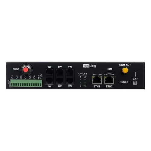 Устройство NetPing 4/PWR-220 v8.1/GSM3G (Разъём C13)