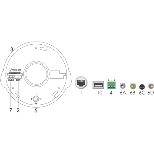 Проектная IP камера OMNY M14E 2812 купольная OMNY PRO серии Мира. 4Мп/25кс, H.265, управл. IR, моториз.объектив 2.8-12мм, PoE/12В, EasyMic
