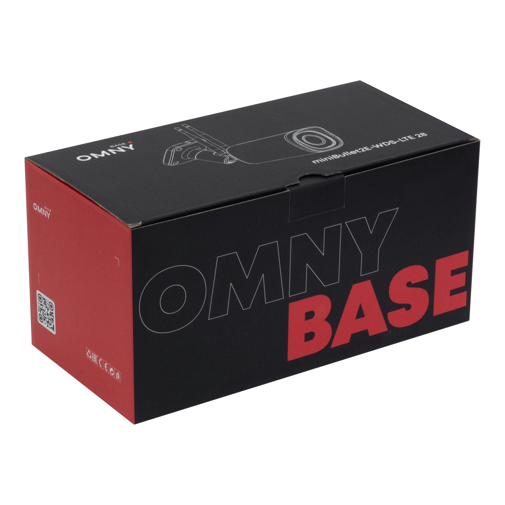 Камера сетевая буллет 2Мп OMNY BASE miniBullet2E-WDS-LTE 28 с поддержкой LTE