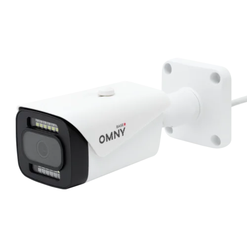 Камера сетевая буллет 5Мп OMNY BASE miniBullet5E-WDS-SDL-C 28 с двойной подсветкой и микрофоном