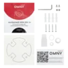 Камера сетевая купольная 2Мп OMNY BASE miniDome2E-WDS-SDL-C 28 с двойной подсветкой и микрофоном