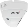 IP камера OMNY BASE miniDome5E-U v2 миникупольная 5Мп (2592x1944) 15к/с, 2.8мм, F1.8, 802.3af A/B, 12±1В DC, ИК до 25м, встр. микр, DWDR, USB2.0