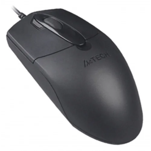 Мышь A4Tech OP-730D черный оптическая (1200dpi) USB (4but)