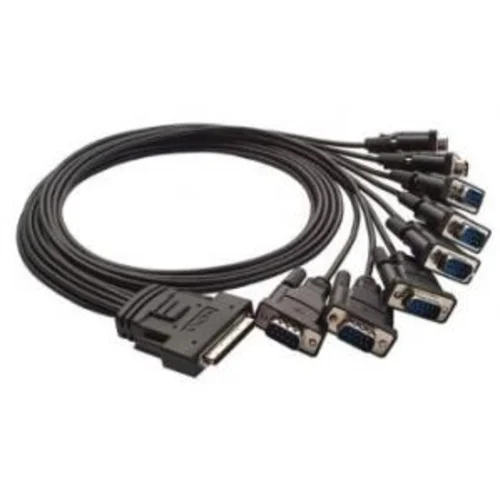 OPT-8D+ (CBL-M68M9X8) Разветвительный кабель для 8-портовых плат PCI Express, разъем DB9 "папа" MOXA
