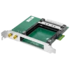 Карта 2-тюнерного приемника DVB-S2 c 2 CI слотами PCIe