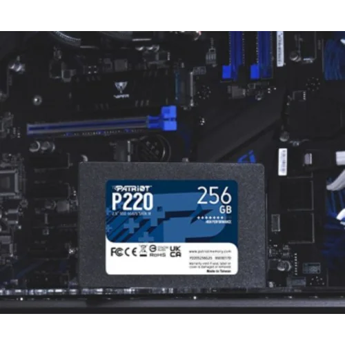 Накопитель SSD Patriot SATA-III 256GB P220S256G25 P220 2.5"