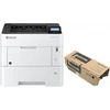 Принтер лазерный Kyocera P3150dn A4 Duplex Net белый (в комплекте: + картридж)