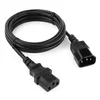 Кабель питания IEC320-C14/IEC320-C13, 220B, 10А, 1м