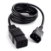 Кабель питания IEC320-C14/IEC320-C19, 220B, 16А, 1.8м