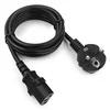 Кабель питания EU-Schuko/IEC320-C13, 220B, 3x1.0 мм2, 16А, 1.8м