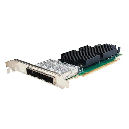 Сетевая карта 4 порта 25GBaseX (SFP28, Intel E810-CAM1), Silicom PE425G4i81L-XR