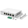 PoE коммутатор/удлинитель интерфейса Ethernet 10/100/1000Mbs PEXT 1/4. 4 PoE выхода, 1 PoE вход, совм. с 802.3af/at, до -40С