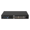 Неуправляемый 16 портовый PoE коммутатор PUS-2C16L-250R с возможностью установки в стойку