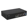 Неуправляемый 4 портовый PoE коммутатор PUS-2T04L-60RM с возможностью установки в стойку