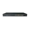 Неуправляемый стоечный 16 портовый PoE коммутатор POWERTONE PUS-CC16L-250R с изоляцией портов