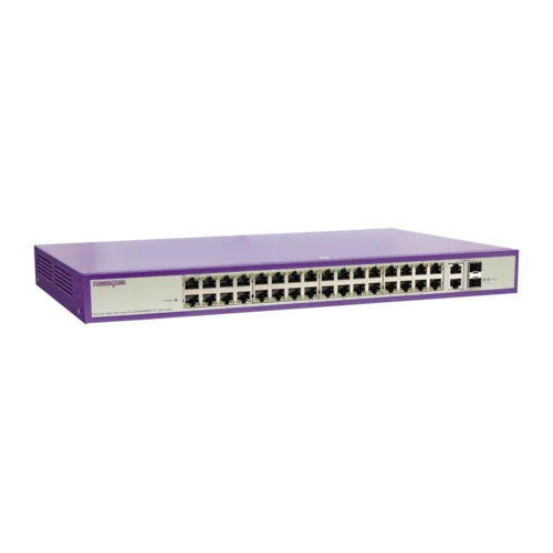 PoE коммутатор стоечный неуправляемый PUS-CC32-450R, 32x10/100BASE-TX 802.3af&at + 2xGb Combo (SFP порт только 1000BASE-X), PoE бюджет 450Вт
