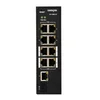 Неуправляемый промышленный 8 портовый PoE коммутатор POWERTONE PUS-TS08G-BTi с 4 портами до 90Вт