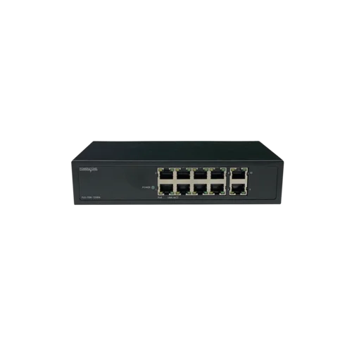 Неуправляемый 8 портовый PoE коммутатор PUS-TT08-120RM с возможностью установки в стойку