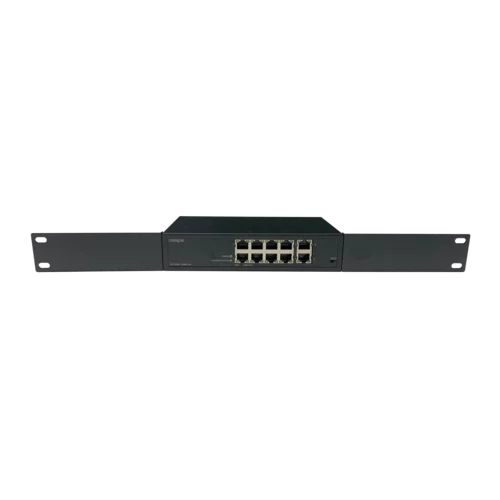 Неуправляемый 8 портовый PoE коммутатор PUS-TT08L-120RM Plus с изоляцией портов и возможностью установки в стойку