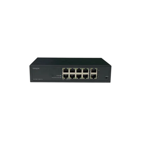 Неуправляемый 8 портовый PoE коммутатор PUS-TT08L-120RM Plus с изоляцией портов и возможностью установки в стойку