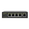 PoE коммутатор Web Smart PWS-T04-60M, 4x10/100BASE-TX PoE 802.3af&at + 1x10/100BASE-TX, внешний БП 60Вт
