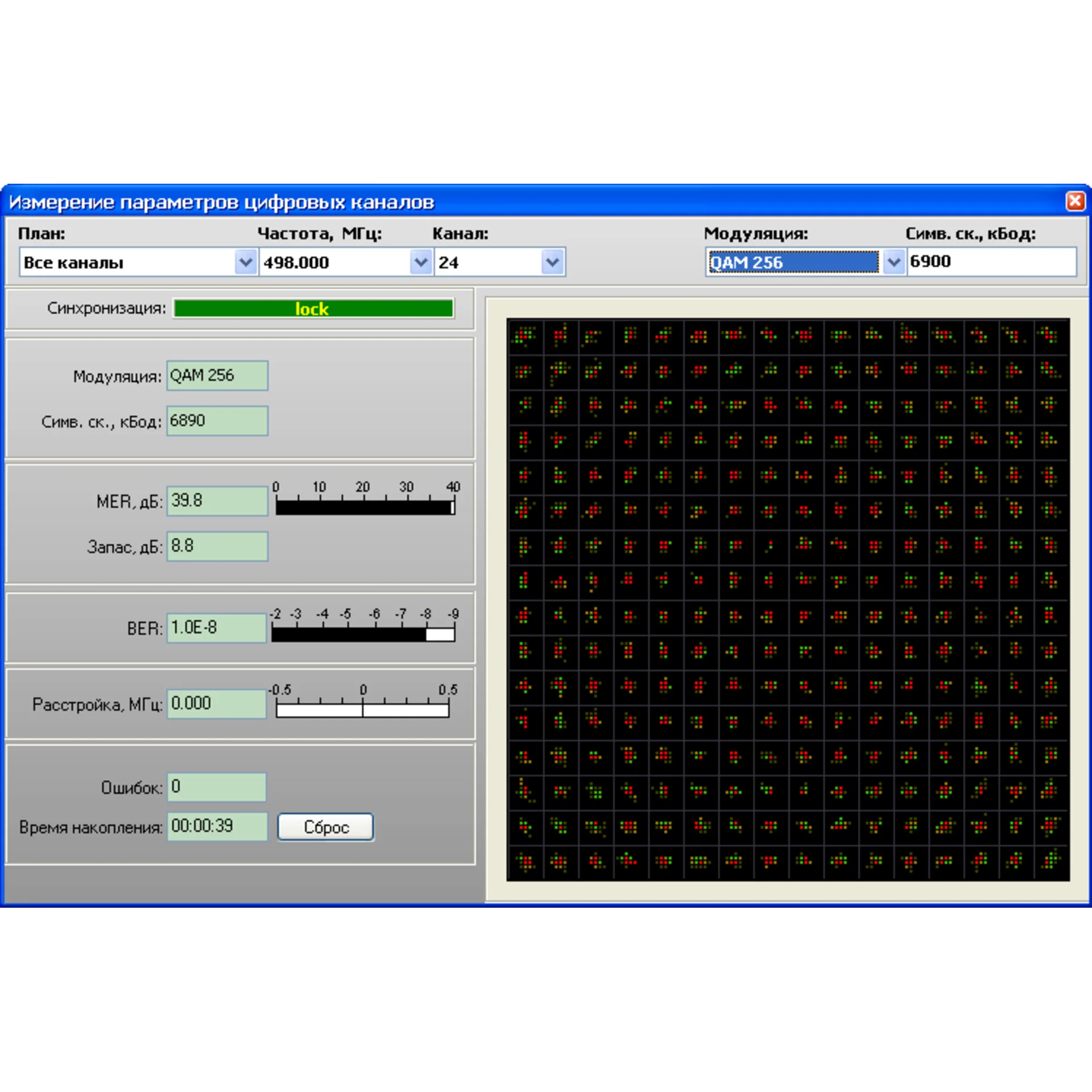 Измеритель сигналов DVB-C ИТ-09С Планар