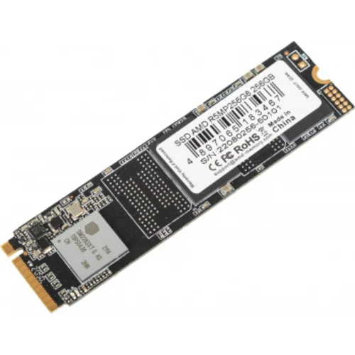 Накопитель SSD AMD PCIe 3.0 x4 256GB R5MP256G8 Radeon M.2 2280