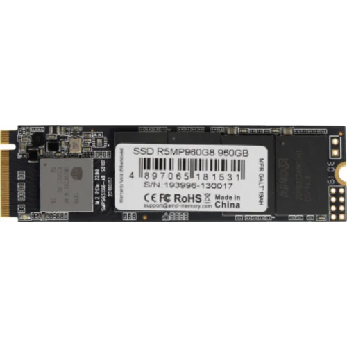 Накопитель SSD AMD PCIe 3.0 x4 960GB R5MP960G8 Radeon M.2 2280