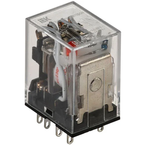 Реле РЭК 78-4(MY4) 3А 230В AC с индикацией IEK RRP20-4-03-220A-LED