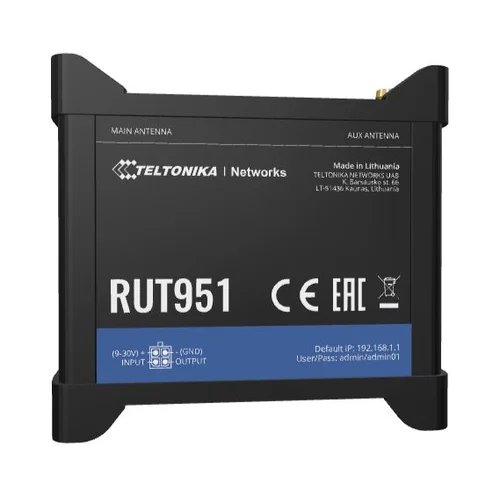 Промышленный Wi-Fi/4G маршрутизатор Teltonika RUT951