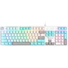 Клавиатура A4Tech Bloody S510R механическая белый USB for gamer LED (S510R USB ICY WHITE/BLMS RED)