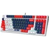 Клавиатура A4Tech Bloody S98 Sports Navy BLMS Plus механическая синий/белый USB for gamer LED (S98 S