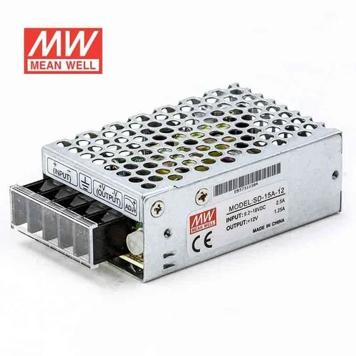 SD-15A-12, DC/DC преобразователь, 15Вт, вход 9,2...18B, выход 12B/1,25A