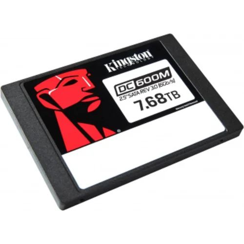 Накопитель SSD Kingston SATA III 7.68TB SEDC600M/7680G DC600M 2.5" 1 DWPD
