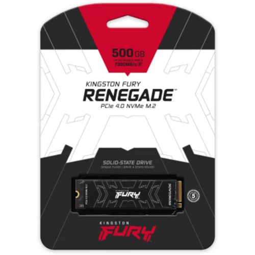 Накопитель SSD Kingston PCIe 4.0 x4 500GB SFYRS/500G Fury Renegade M.2 2280