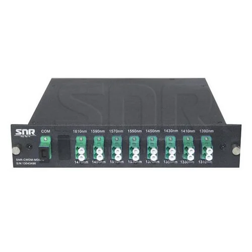 Мультиплексор CWDM одноволоконный 16-канальный для BIDI CWDM SFP (Tx/Rx:1310-1610нм), APC-полировка